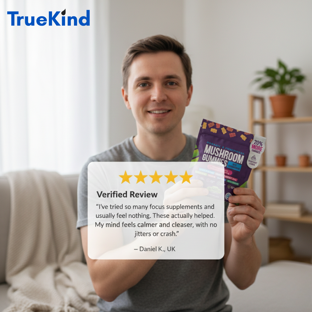 TrueKind™ Calm Focus Mushroom Gummies